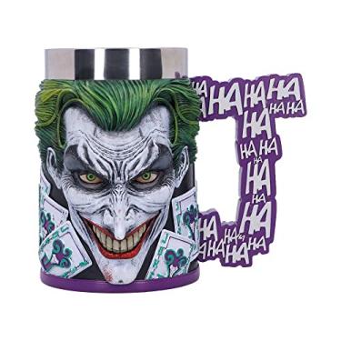 Imagem de Nemesis Now Regata The Joker oficialmente licenciada, roxa, 15,5 cm, resina