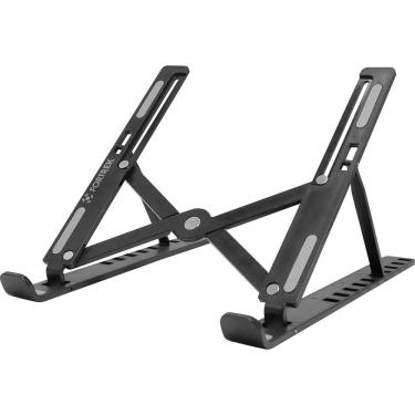 Imagem de Suporte Portátil Para Notebook-laptop Fortrek Fk651s, Ergonômico, Dobrável, Preto - 80997