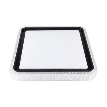 Imagem de Plafon Nordecor Kenle 2667 Quadrado Led Bivolt Preto Preto 2667