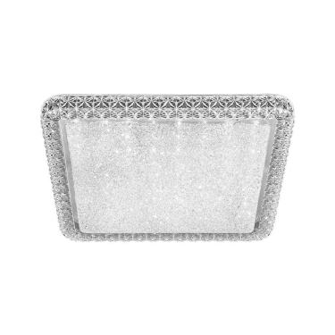 Imagem de Plafon Led Blumenau Shine Pontilhado De Sobrepor Com Ajuste De Cor 24w Bivolt Translúcido