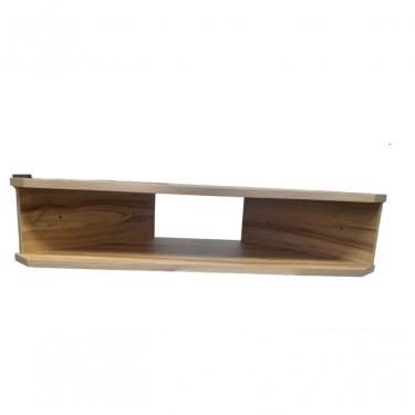 Imagem de Rack Sala De Canto Madeirado Para Tv Ate 32 Polegadas Em Mdf