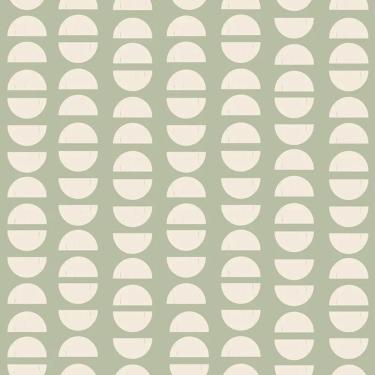 Imagem de Papel De Parede Revoada Café Verde E Branco 4464