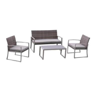 Imagem de Conjunto de Àrea Externa Positano com 1 Sofá, 2 Poltronas 1 Mesa - Cin