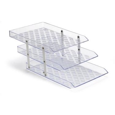 Imagem de Caixa Correspondência Tripla Móvel Cristal - Maxcril