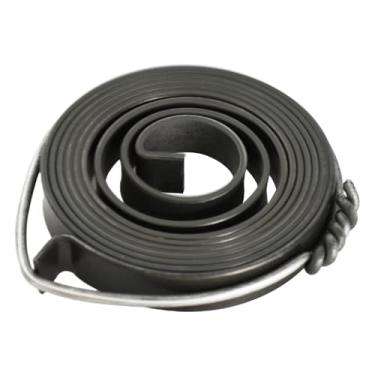 Imagem de FOCMKEAS Mola de retorno de furadeira, prensa de broca, mola de pena, conjunto de mola de bobina de retorno de alimentação, diâmetro externo de 5,8 cm, espessura de 0,1 cm, largura 1,0 cm, expansão de
