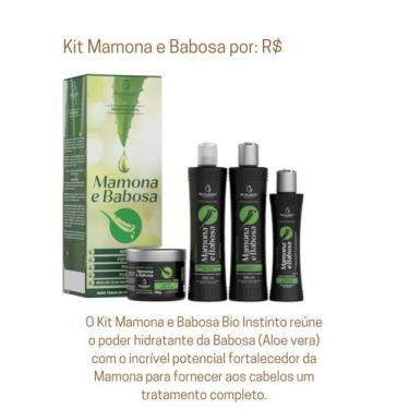Imagem de Shampoo, Condicionador e mascara Bio Instinto