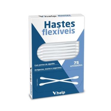 Imagem de Hastes Flexíveis V.Help 75 Unidades