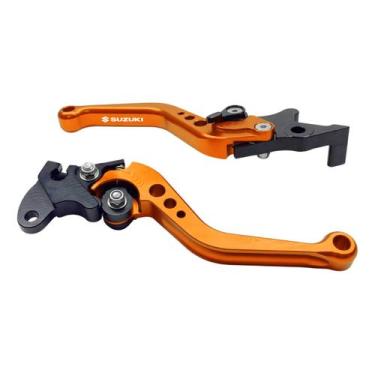 Imagem de Manete Esportivo Suzuki Yes 125 Intruder 125 Gravado A Laser - Special