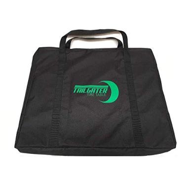 Imagem de Tire Table Bolsa de viagem e armazenamento, nylon Cordura resistente, preta, serve para mesas montadas em pneu de veículo de tamanho padrão