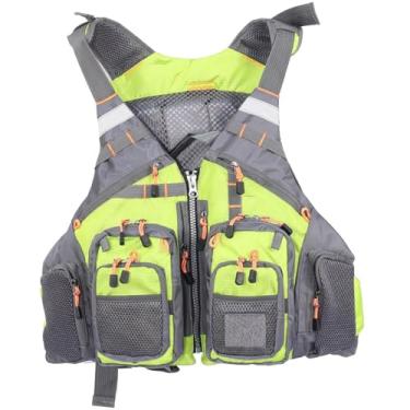Imagem de Colete de pesca com mosca, coletes de pesca para homens, colete removível, respirável, portátil, secagem rápida, sem mangas, roupas com bolsos para caminhadas ao ar livre, fotografia para uso ao ar