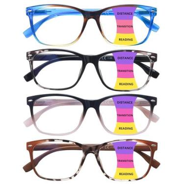 Imagem de Óculos de leitura multifocais CLASAGA Progressive Blue Light Block
