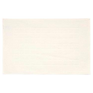 Imagem de Toalha para Piso P/Banheiro Felpudo Dohler - 100% Algodão 45cmx70cm (Creme)