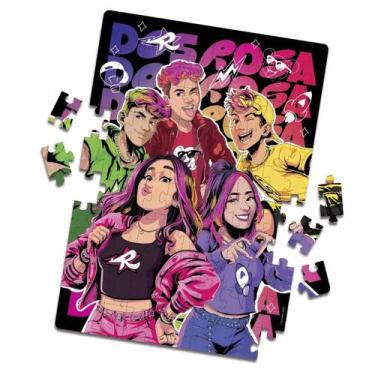 Imagem de Emilly Vick e Katlen Dos Rosas Quebracabeça 100 peças - Elka