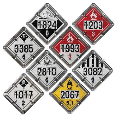 Imagem de Conjunto de cartazes Hazmat Numer-Aluminium Flip File J. J. Keller - J