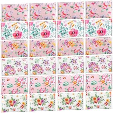 Imagem de Lenços de bolso Geyee, 3 camadas, facial, 24 pacotes, 240 folhas