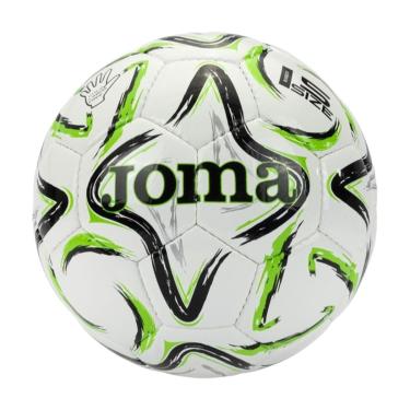 Imagem de Bola de Futebol Campo Joma Egeo II, Branco e Verde, Tam. 05