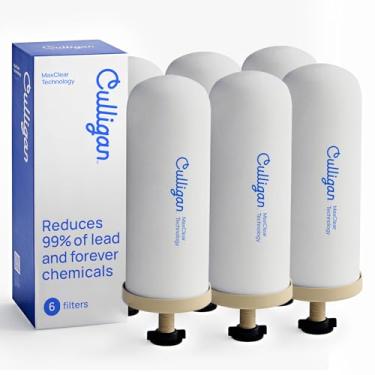 Imagem de Culligan Filtro de água por gravidade MaxClear de 18 cm compatível com sistemas de filtro de água Berkey, filtro de gravidade de cerâmica e carbono certificado NSF/ANSI, reduz PFAS, microplásticos e