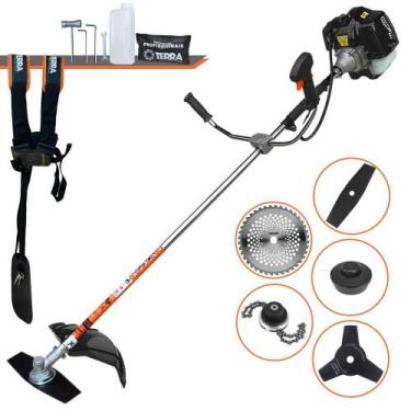 Imagem de Roçadeira Lateral Terra GRH520 À Gasolina Motor 2 Tempos 52cc 2,5HP Al