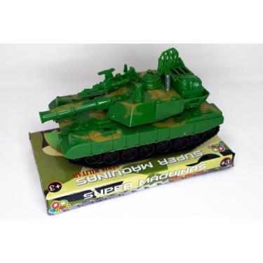 Imagem de Tanque blindado de guerra brinquedo plastico militar - JR