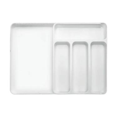 Imagem de Organizador Talheres Gaveta Extensível Porta Talher Cozinha