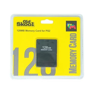 Imagem de OLD SKOOL 128MB Memory Card Game Memory Card for Sony Play Station 2 PS2