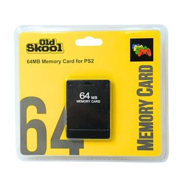 Imagem de OLD SKOOL 64MB Memory Card Game Memory Card for Sony Play Station 2 PS2