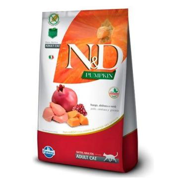 Imagem de Ração N&d Pumpkin Gatos Adultos Frango - 7,5kg - Farmin@