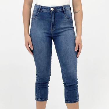 Imagem de Calça Riccieri Capri Jeans Feminina-Feminino