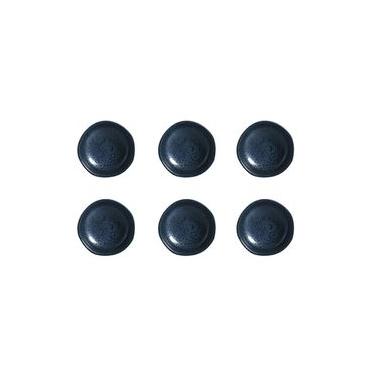 Imagem de Conjunto de Ramequins Médios Porto Brasil Orgânico Night Blue com 6 Peças 70 ml - Azul