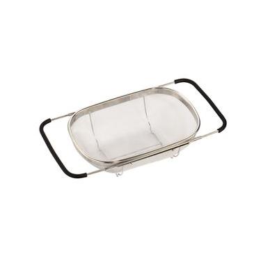 Imagem de Escorredor Ajustável Inox Com Alça De Silicone - Dynasty