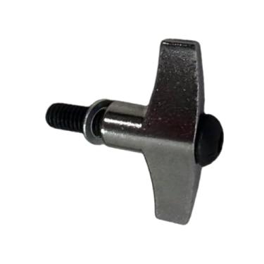 Imagem de Almencla Porcas borboleta de metal M6 em liga de zinco para suporte de prato, com liberação rápida, acessórios para instrumentos de percussão para bateristas, Curto