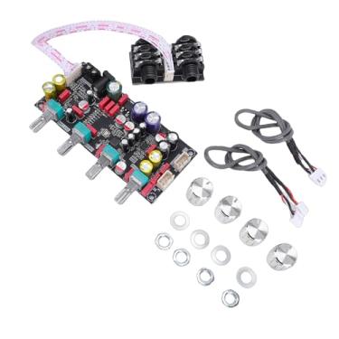 Imagem de WALFRONT Placa Pré-amplificadora de Aprimoramento Vocal de Grau de Estúdio karaokê 3D Com Som Nítido e Amplo Suporte de Faixa de Frequência Com Placa de Ajuste Digital