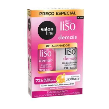 Imagem de Kit Salon Line Meu Liso Demais Shampoo 300ml+Condicionador 200ml