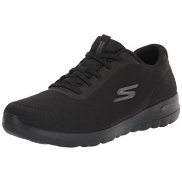 Imagem de Skechers womens Go Walk Joy - Ecstatic Sneaker, Black, 8.5 Wide US
