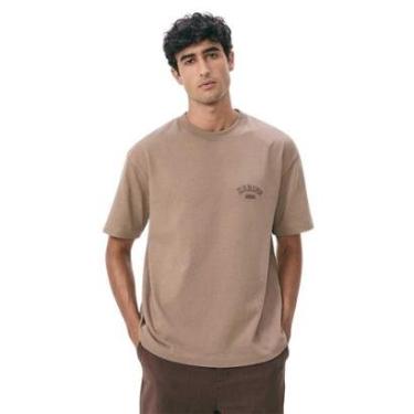 Imagem de Camiseta Hering Unissex Relaxed Manga Curta Com Bordado-Masculino