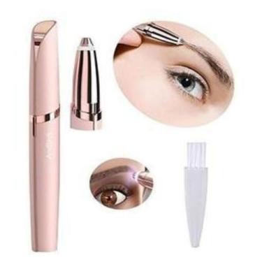 Imagem de Depilador de sobrancelhas indolor caneta depiladora - flawlbss