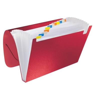 Imagem de DAC - Pasta Sanfonada A4 12 Divisões - Fun Vermelho