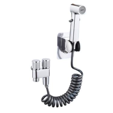 Imagem de Kit adaptador universal de encanamento conjunto de conectores de torneira de chuveiro de bidê multiuso com vedações à prova de vazamento, acessórios de conexão rápida para instalação de vaso sanitário