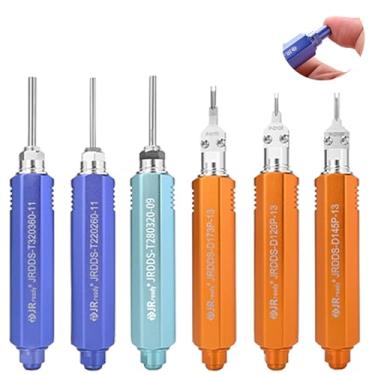 Imagem de JRready ST5391 Kit de ferramentas extrator de pinos Molex Computador Elétrico Conector de Fio Automotivo Inserção Terminal Ferramentas para MLX 6,35/.236.2 cm/.157.5 cm/Micro-Fit/Mini-Fit Jr 6PCS