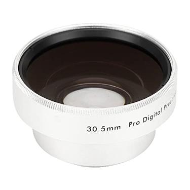 Imagem de GLOGLOW Lente e Acessórios Lente para Lentes de 30,5 Mm, Vidro óptico, Liga de Alumínio, Prata, Fotografia Macro, Inclui Bolsa de e Pano contra Poeira Câmera Grande Angular 0,45X Nan