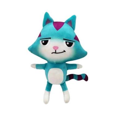 Imagem de Brinquedo De Pelúcia Casa Da Gabby 25cm 7 Peças Gato Sereia Presente D
