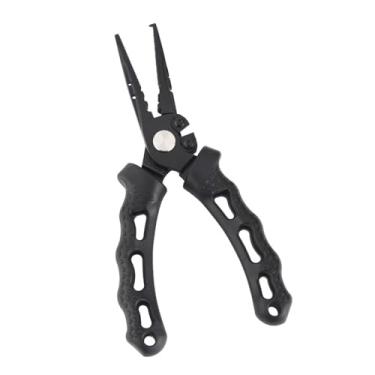 Imagem de CUOFYUNL Alicate de pesca em aço inoxidável, removedor de gancho, corte de linha trançada e alicate de anel dividido