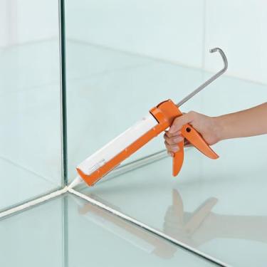 Imagem de Pistola de silicone para calafetagem, proporção de impulso 10:1, pistolas de calafetagem manual, sem gotejamento