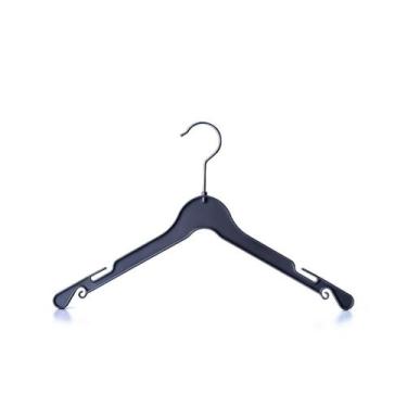 Imagem de Cabide Infantil 32-5 cm - 1015 - IOPLAST, Preto, 400 peças