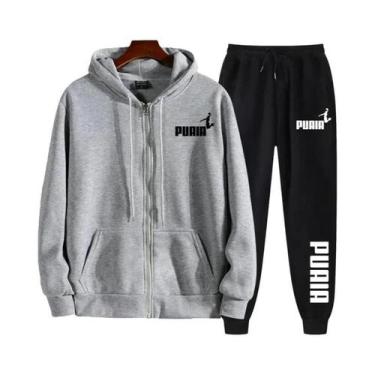 Imagem de Conjunto De Moletom Feminino Com Capuz, Calças E Blusas Estampadas, 2 