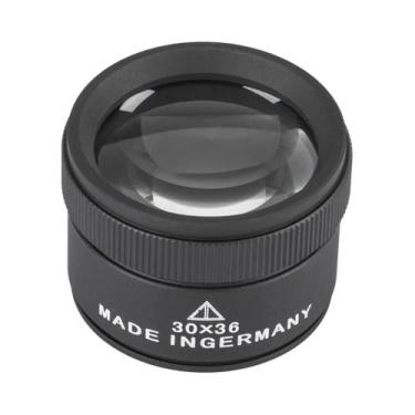 Imagem de Lupa De Aumento 30X Com Lente Óptica K9 Iluminada Por LED Para Reparo 