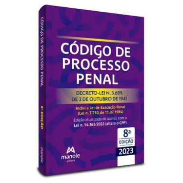 Imagem de Livro - Código de Processo Penal