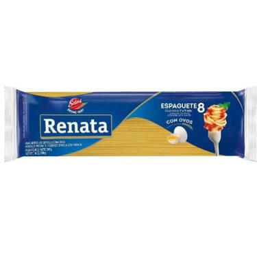 Imagem de Macarrão com Ovos Espaguete N 8 Renata 500g