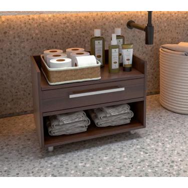 Imagem de Gabinete Multiuso Banheiro Sala Quarto Em Mdf - Ancona - Riverzza, Mun