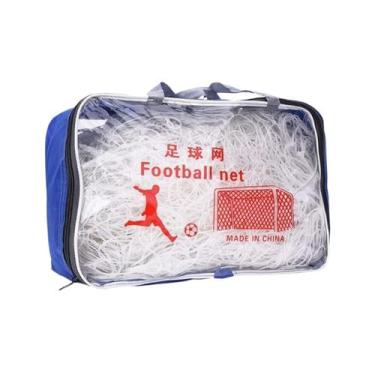 Imagem de Rede Futebol Campo Kit 2 Redes 11 Jogadores Rede De Traves Gols Quadra